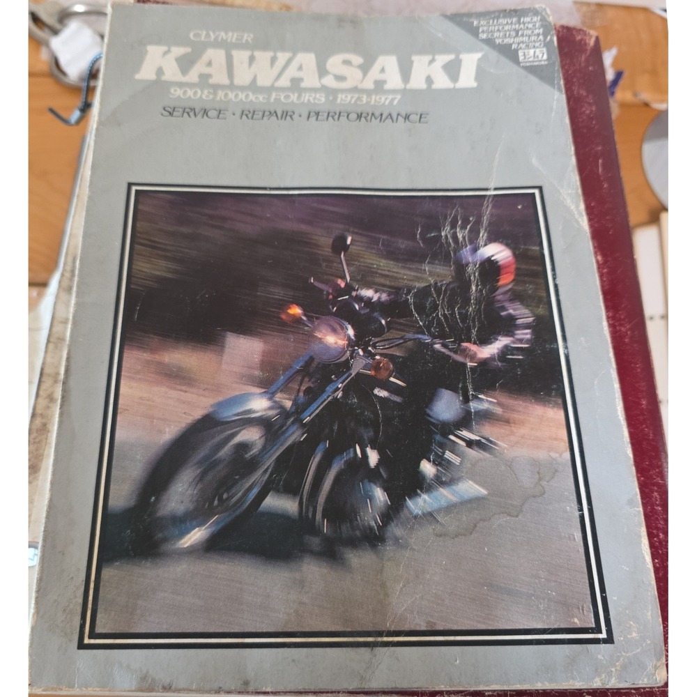 Clymer Kawasaki 900 1000cc 1973 1974 1975 1976 1977 Service Repair Handbook
